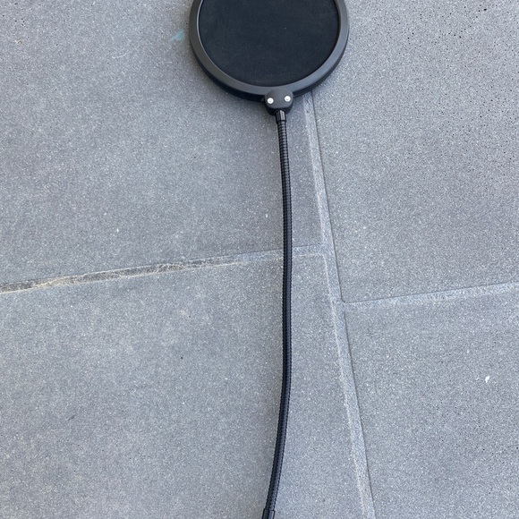 Microphone Pop Filter Mask Shield vocal recording podcast accessory voice sound - Picture 7 of 12